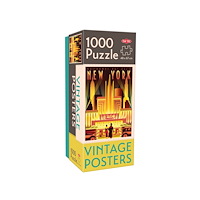 Tactic Tactic Puzzle Lovers Vintage Posters New York 1000 pcs puzzl...