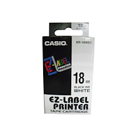 Casio Casio XR-12WE1 - etiketttejp - 1 kassett(er) - Rulle (1,2 cm x 8 m)