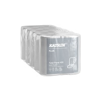 KATRIN Toalettpapper Katrin Plus Easy Flush 2-lagigt 50m vitt, 5 st...