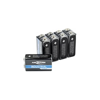 ANSMANN-ENERGY Ansmann 1505-0002, Single-use battery, Litium, 9 V, 5 styck,...