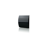 SIKU VertriebsgmbH Komplett ytterväggsgaller i svart plast med front i svart pu...