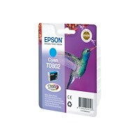 EPSON Epson T0802 - cyan - original - bläckpatron