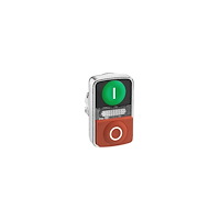 SCHNEIDER ELECTRIC Schneider Electric ZB4, Knapp, Grön, Integral LED, IP66, IK0...