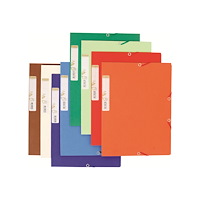 EXACOMPTA Exacompta Forever - 3-flikhållare - för A4 - blandade färger (paket om 25)