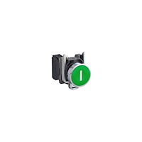 SCHNEIDER ELECTRIC Schneider Electric XB4, Knapp, Grön, IP66, IK06, Klass I, 30...