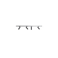 Solar Plus Optic Track XXS Kit 1-fas 36° Svart, 2700K/3000K, 5,4W, 380-...