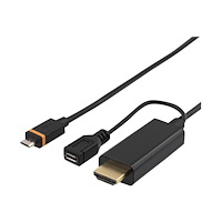 Deltaco DELTACO HDMI-adapter - 1 m