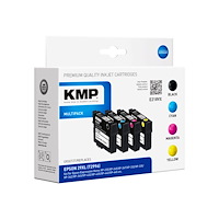 KMP KMP MULTIPACK E218VX - 4-pack - Lång livslängd - svart, gul, cyan, magenta - kompatibel - bläckpatron (alternativ för: E...