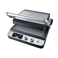 Steba Steba FG 120 - grill - rostfritt stål/svart