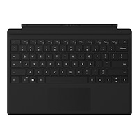 Microsoft Microsoft Surface Pro Type Cover with Fingerprint ID - tangentbord - med pekdyna, accelerometer - italiensk - svart Inma...
