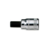 BAHCO Bahco Bitshylsa 1/4", för insexskruv, mm, Uttag, 1/4", Metri...