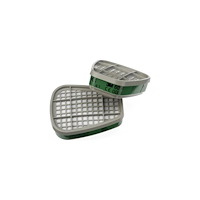 3M 3M 6054, Gas- och ångkassett, 32 styck, K1, Grå, EN143 : 200...