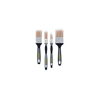 Solar Plus Penselsats softgrip 4 stycken 1 x 18 mm och 1 x 15 mm rundbo...