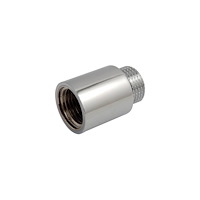 Solar Plus Gängade rördelar i röd mässing Kranförlängning 3/8 "x10 mm,...