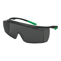 Uvex uvex super f OTG - skyddsglasögon - svart, grön
