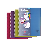 Rhodia Clairefontaine Linicolor Intensiv Evolutiv'Book A4+ - anteckningsblock - 225 x 297 mm - 120 ark