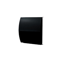 SIKU VertriebsgmbH Komplett ytterväggsgaller, svart för fläkt RV50 version 2 (5...