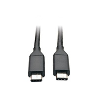 Eaton Corporation Eaton Tripp Lite Series USB-C Cable (M/M) - USB 3.2, Gen 1 (5 Gbps), Thunderbolt 3 Compatible, 3 ft. (0.91 m) - USB typ...