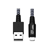 Eaton Corporation Eaton Tripp Lite Series Heavy-Duty USB-A to Lightning Sync/Charge Cable, MFi Certified - M/M, USB 2.0, 6 ft. (1.83 m) -...