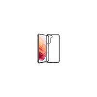 ITSkins ITSKINS HYBRID CLEAR-skydd för Galaxy S21 4G / 5G®. Svart oc...