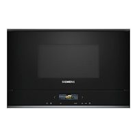 Siemens Siemens iQ700 BF722R1B1 - mikrovågsugn - inbyggd - svart / rostfritt stål