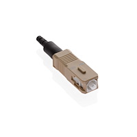Leviton (Brand-Rex) Leviton 49991-MSC, SC, Hankoppling, OM1, Beige, Mexiko, 1 st...