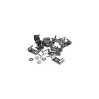 Solar Plus EP2 tilbehørspose, Indeholder 10 stk Stål klips, 2 skiver& 2...