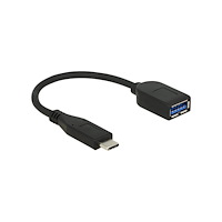 DeLOCK Delock Premium - USB typ C-adapter - USB typ A till 24 pin USB-C - 10 cm