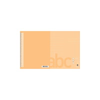 BANTEX Skrivhäfte bantex, 17 x 21 cm, 13 rader (14,5 mm), persika,...