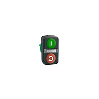 SCHNEIDER ELECTRIC Schneider Electric ZB5, Knapp, Grön, Integral LED, IP66, IK0...