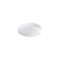 Solar Plus Vegg/Tak LED armatur med opal avskjerming. KL II. IP44. Stål...