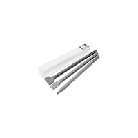 Solar Plus Mejseluppsättning SDS-MAX 1st spetsig mejsel 400 mm1st platt...