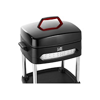 Fritel FRITEL Family BBQ 3256 - barbequegrill - röd/svart