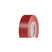 Solar Plus Tape PVC vinyl rød 0,18x19mmx20m til isolation af kabler og...