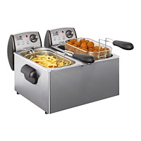 Fritel FRITEL Starter FR 1850 Duo - fritös - rostfritt stål