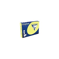 Clairefontaine Farvet papir, Trophée, A4, 80g, 1778, påskeliljegul, pakke a...