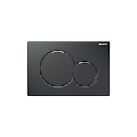 GEBERIT Geberit 115.770.DW.5, Spolplatta, Svart, Geberit, 246 mm, 13...