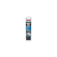 SOUDAL Soudasil SANX sanitetssilikone fugemasse 300ml patron, lys g...