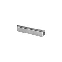 Solar Plus Aluminiumprofil Art High 2m, anodiserad hög U-profil för ino...