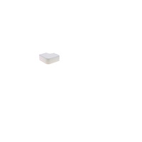 OBO Bettermann OBO WDK Platt vinkel Höjd 40 mm, bredd 60 mm Vit ral 9010 bl...