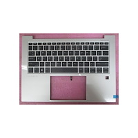 HP HP - ersättningstangentbord för bärbar dator - med ClickPad - QWERTY - internationell engelska - med övre skydd Inmatnin...