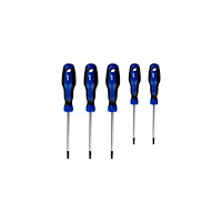 Solar Plus Skruvmejseluppsättning med 5 stycken med Torx-slits, TX10, T...