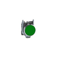 SCHNEIDER ELECTRIC Schneider Electric XB4, Knapp, Grön, IP66, IK06, Klass I, 30...