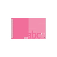BANTEX Skrivbok bantex, 17 x 21 cm, 1/2 tomt, 1/2 linjerat (14,5 mm...
