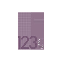 BANTEX Anteckningsbok Bantex A4 fyrkantig 5x5 mm blå