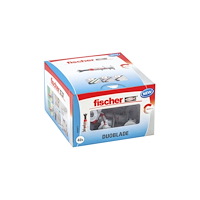 Fischer Fischer DUOBLADE, Kit med skruv och väggplugg, Betong, Plast...