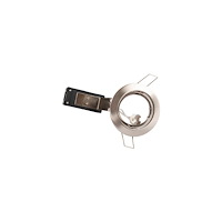 Solar Plus Zamax downlight 35W 12V, Ø74 mm, borstad aluminium, uttag G5...