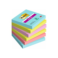 Post-it Post-it® Super Sticky Notes Cosmic, 76mm x 76mm, 90 blad, 6...