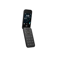 HMD Global HMD 2660 Flip - svart - 4G funktionstelefon - 128 MB - GSM