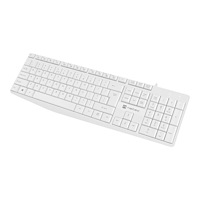 NATEC Natec Nautilus - tangentbord - QWERTY - amerikansk - vit Inmatningsenhet